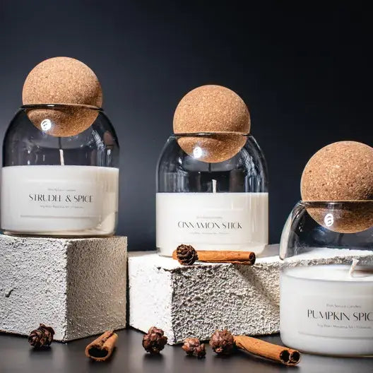 Corktop Candle - Fall & Holiday Scents