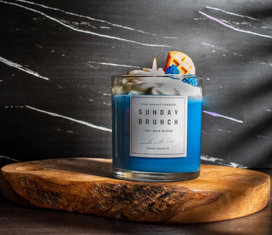 Waffles & Berries Candle - Dessert Candle