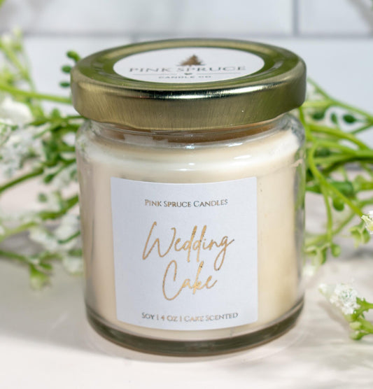Wedding Cake - Bridal Candle Favor