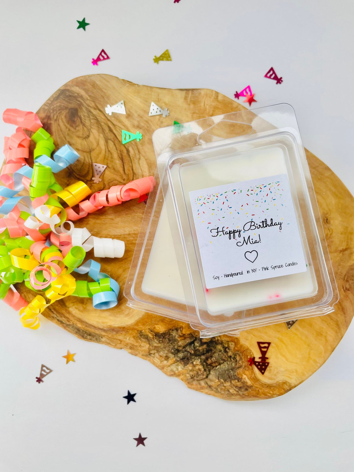 Birthday cake wax melt