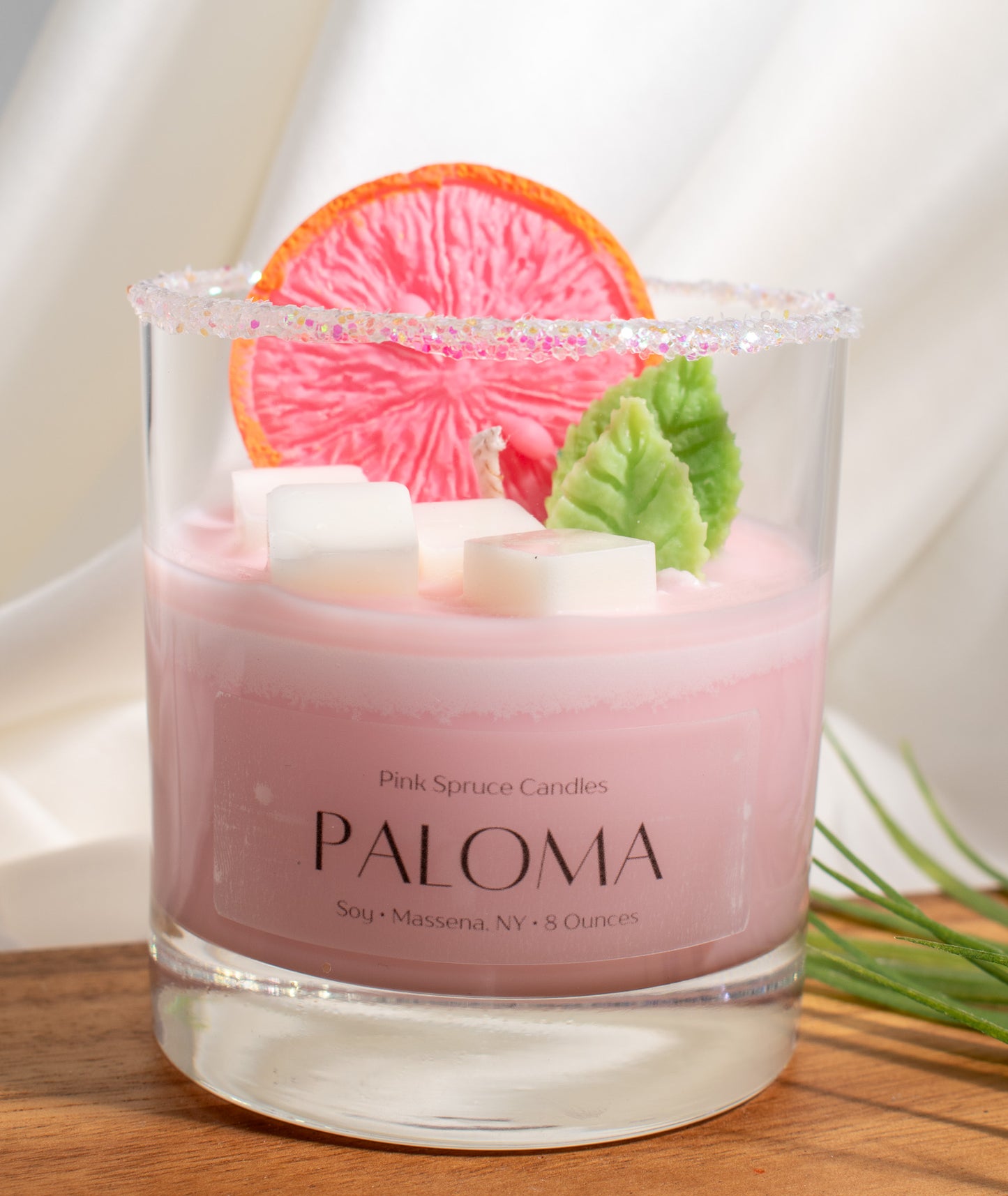 Paloma Candle - Realistic Soy Cocktail Candle
