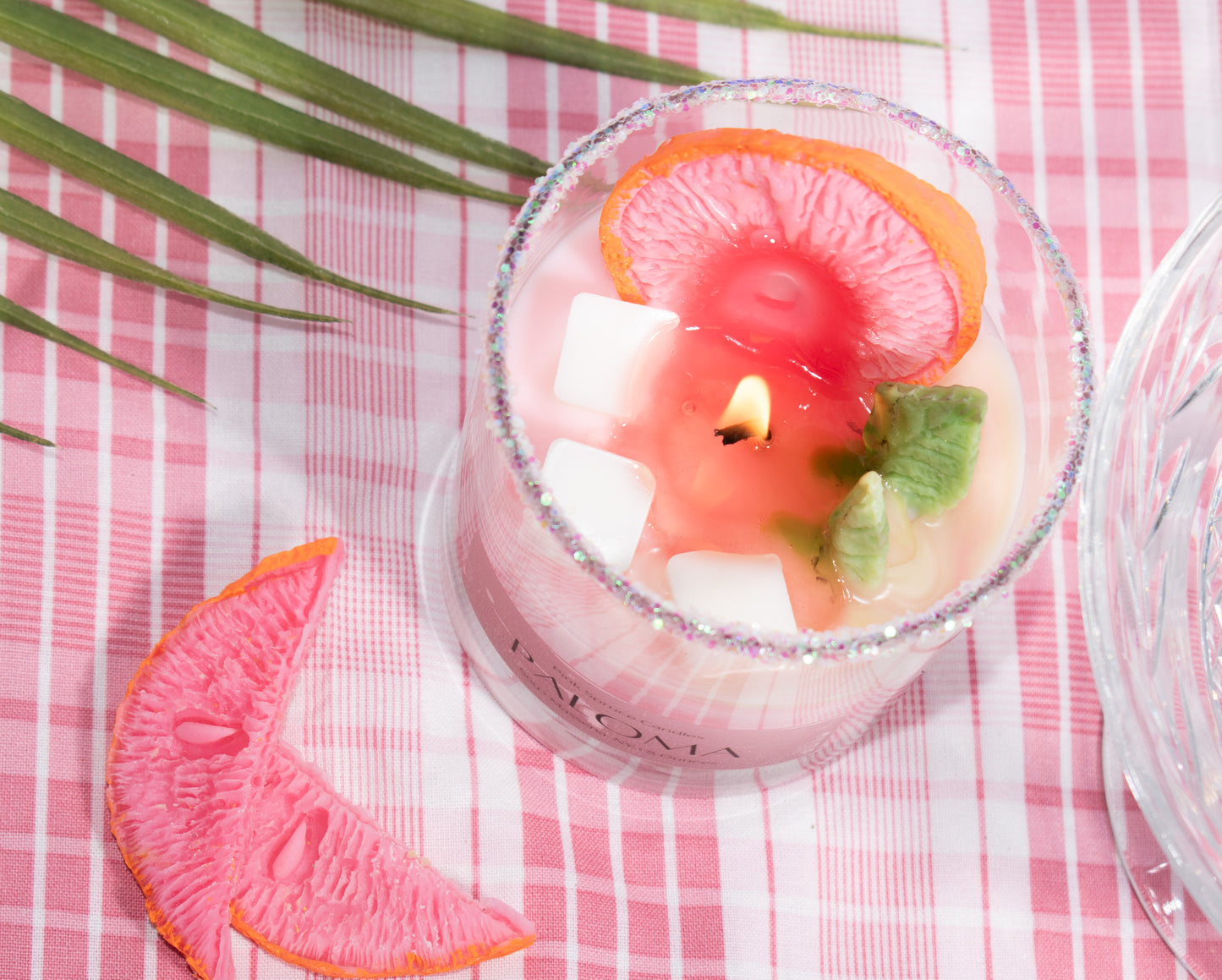 Paloma Candle - Realistic Soy Cocktail Candle