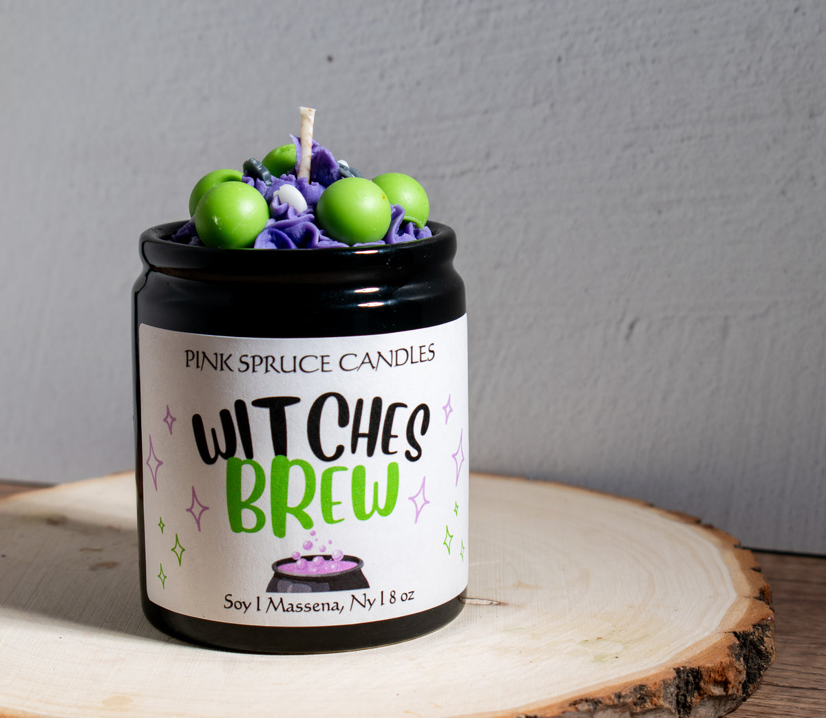 Witches Brew Soy Blend Dessert Candle