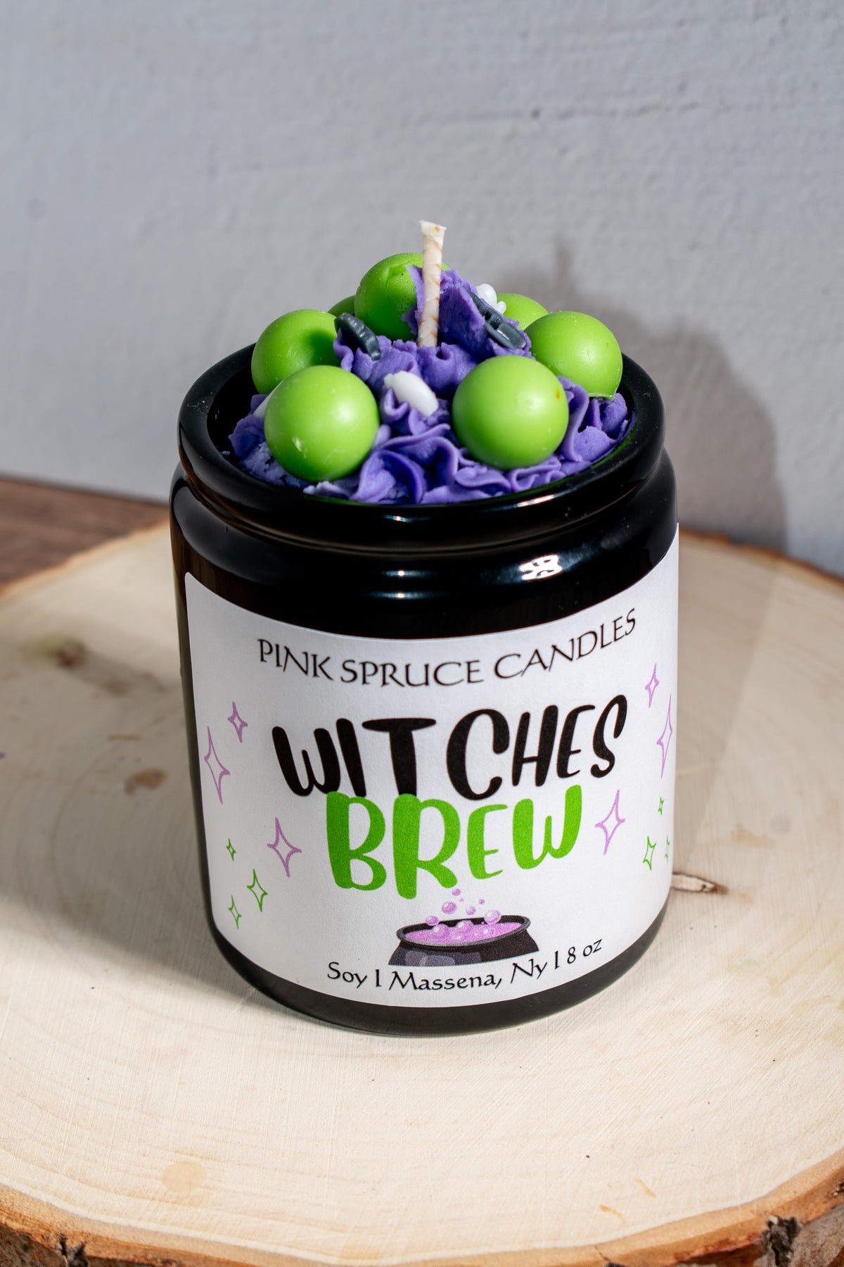 Witches Brew Soy Blend Dessert Candle