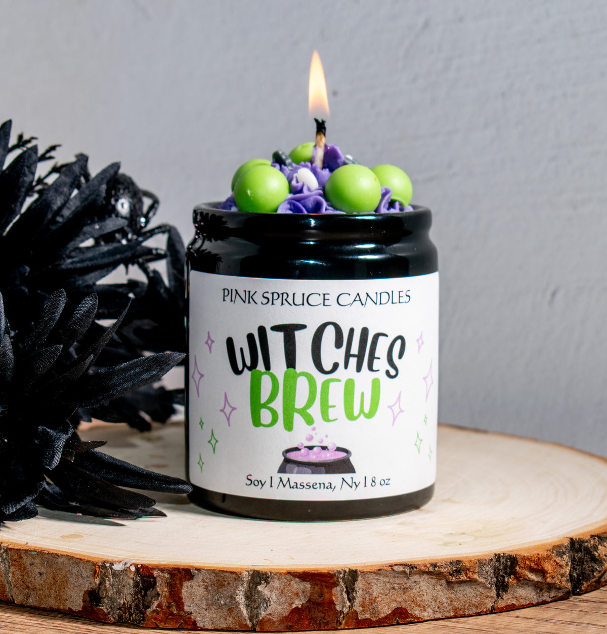Witches Brew Soy Blend Dessert Candle