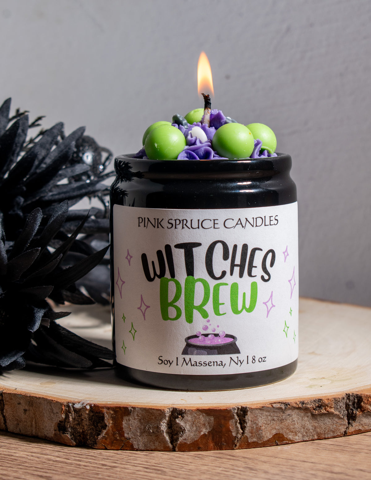 Witches Brew Soy Blend Dessert Candle