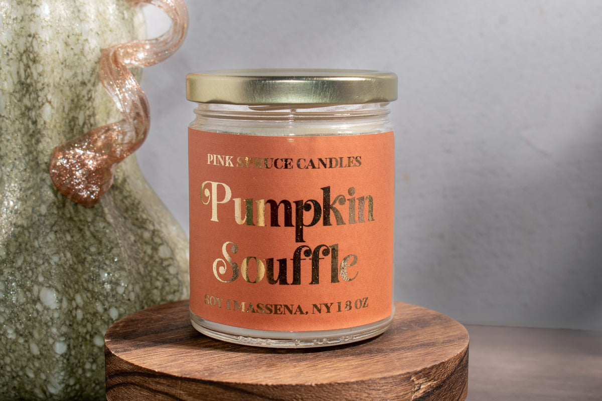 8 oz Hand-Poured Soy Candle - Seasonal & Cozy Scents