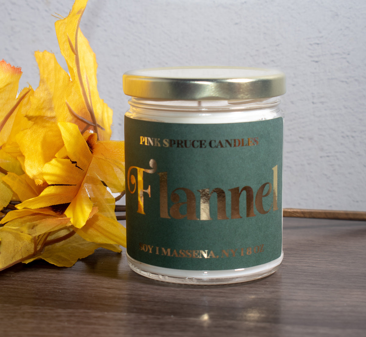 8 oz Hand-Poured Soy Candle - Seasonal & Cozy Scents
