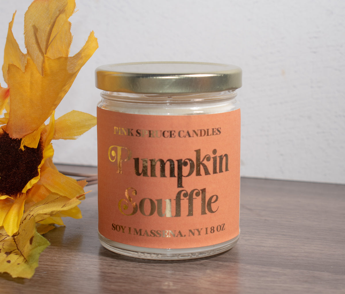 8 oz Hand-Poured Soy Candle - Seasonal & Cozy Scents