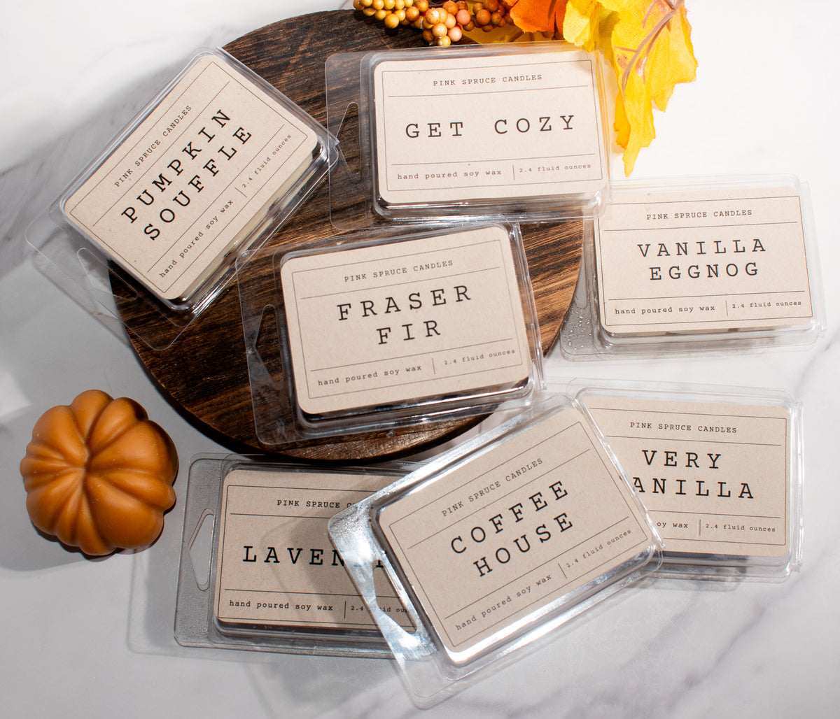Hand Poured Soy Wax Melts - Over 20 Scents