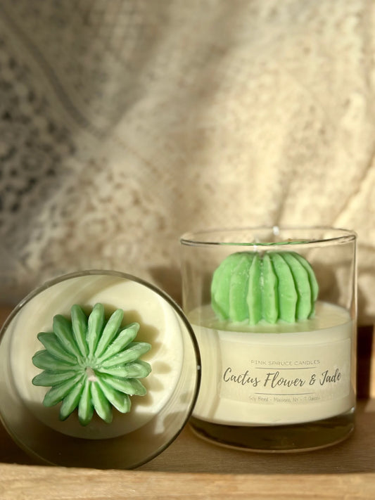 Cactus Succulent Candle