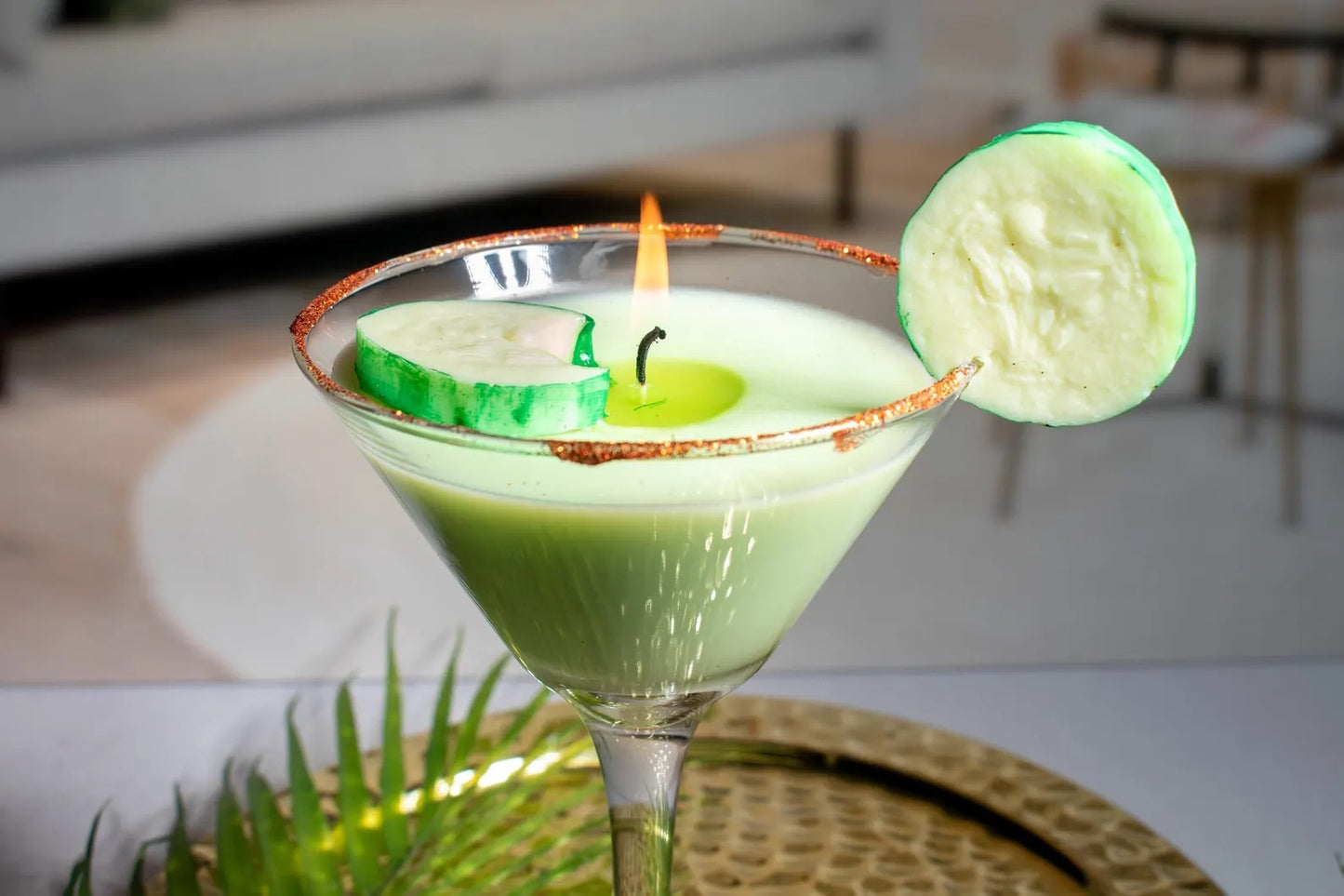 Cucumber Martini Candle