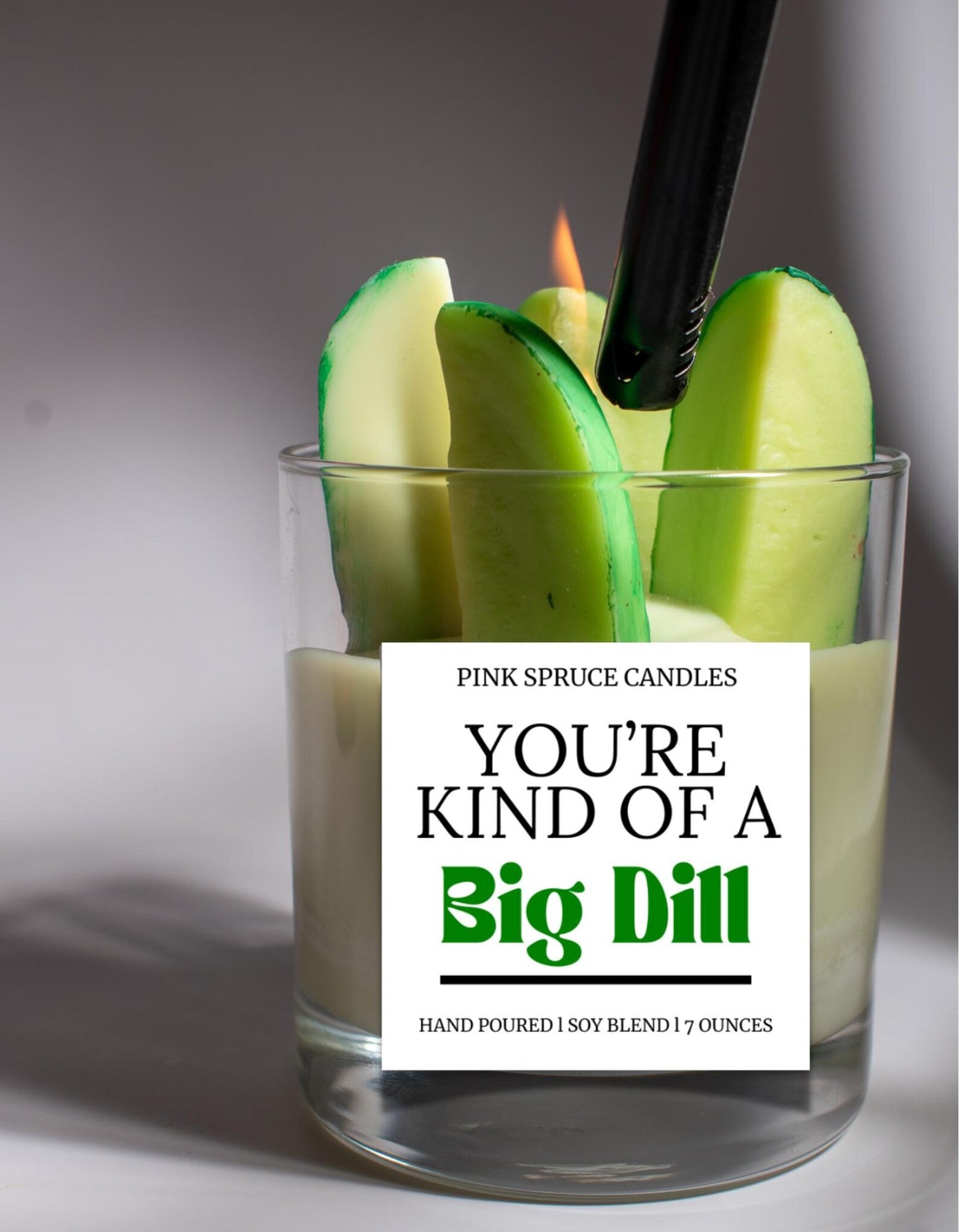 Pickle Candle - Kind Of A Big Dill