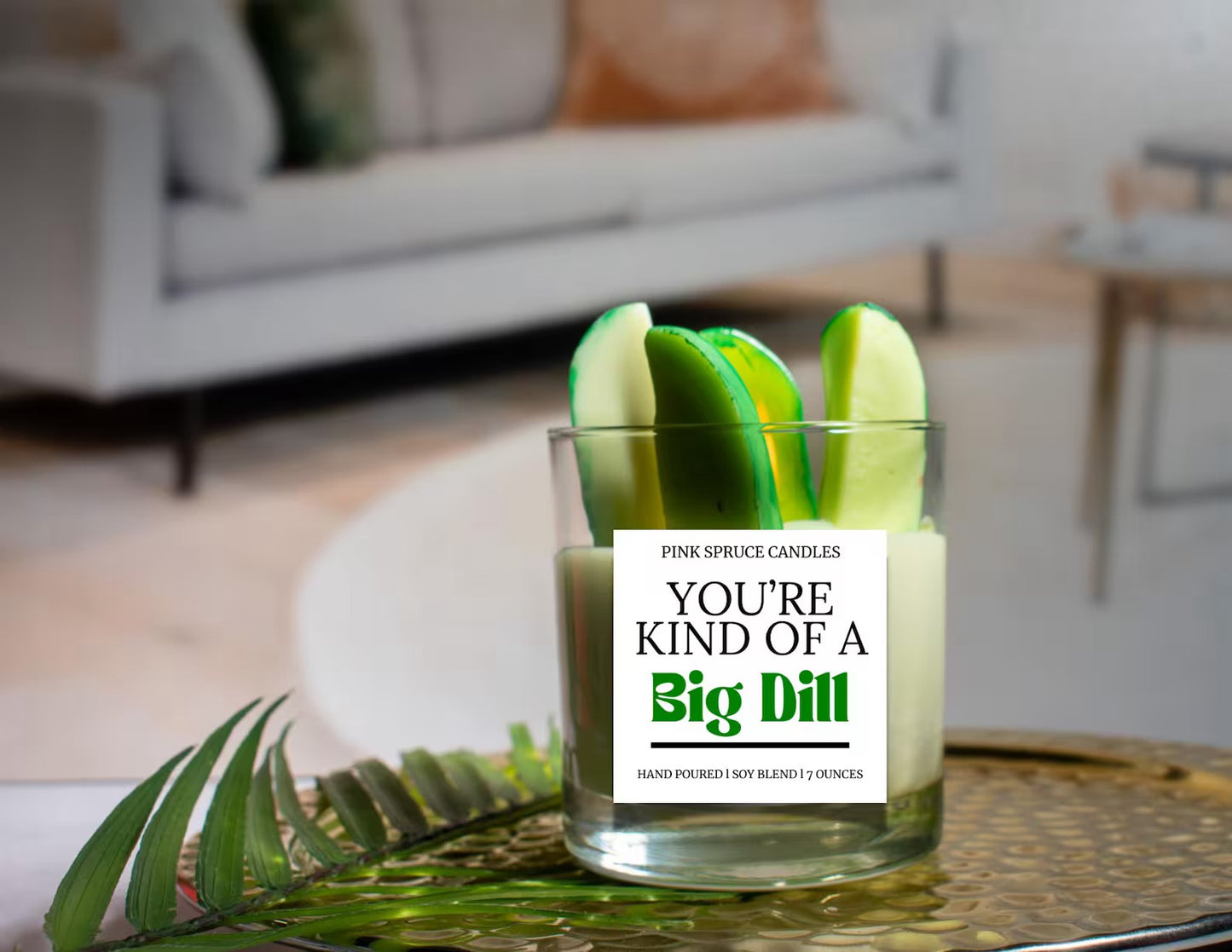 Pickle Candle - Kind Of A Big Dill