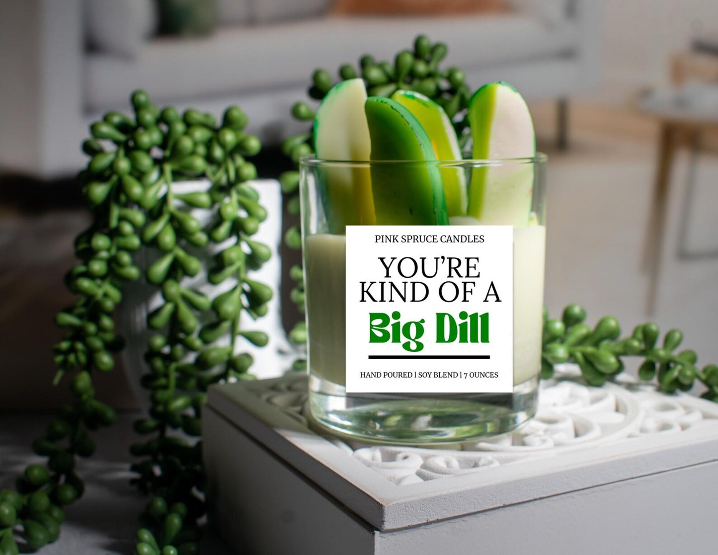 Pickle Candle - Kind Of A Big Dill