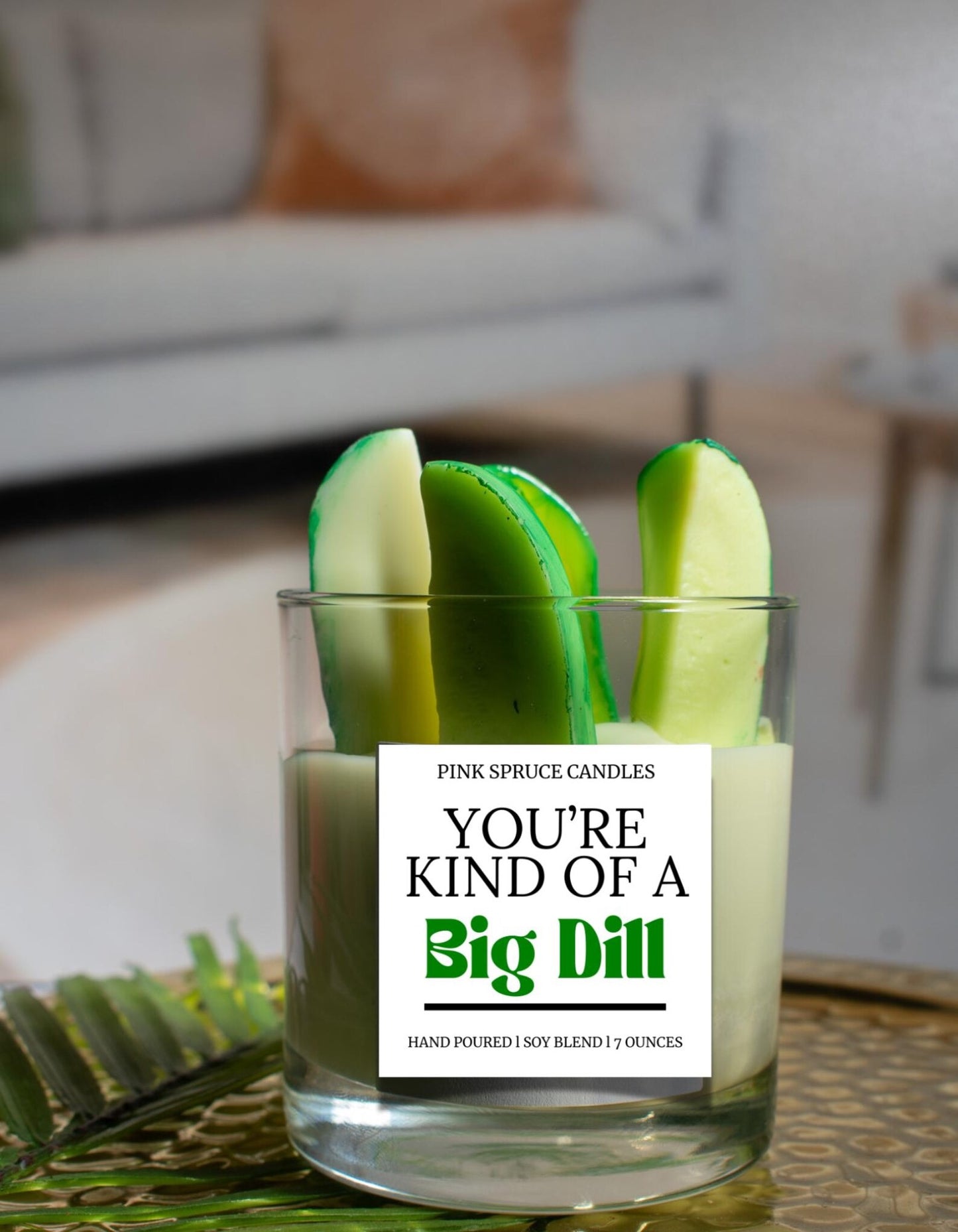 Pickle Candle - Kind Of A Big Dill