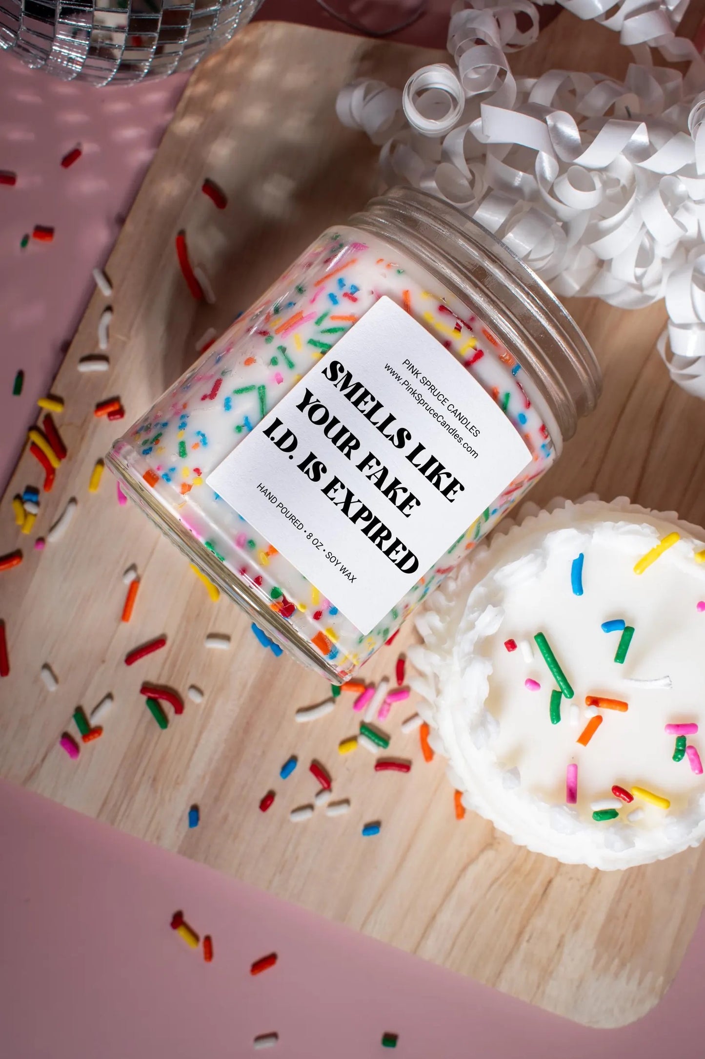 Birthday Candle - Smells like fake I.D. is expired