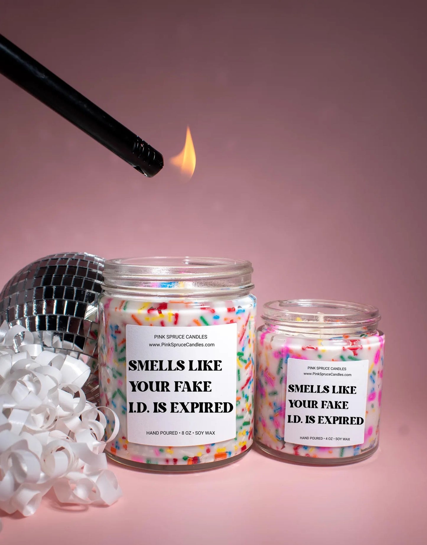 Birthday Candle - Smells like fake I.D. is expired