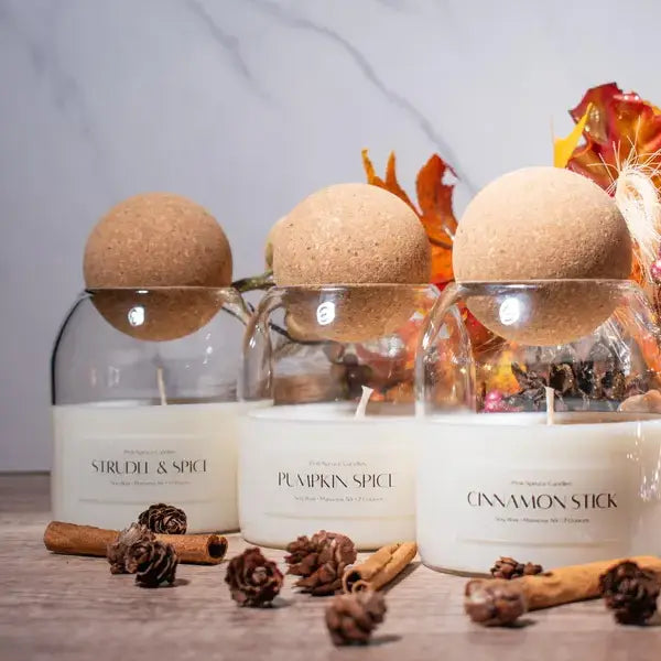 Corktop Candle - Fall & Holiday Scents