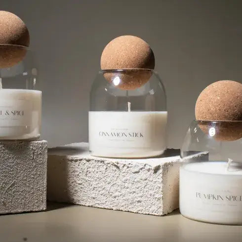 Corktop Candle - Fall & Holiday Scents