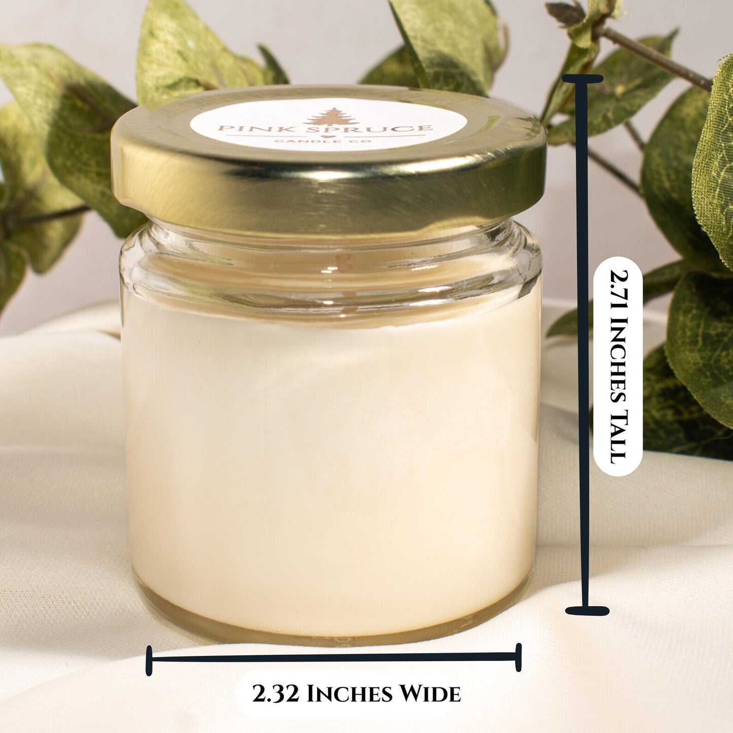 Wedding Cake - Bridal Candle Favor